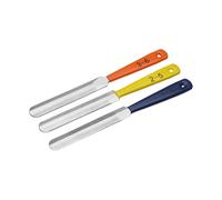 TISHITA 3 Pièces Lime Sillet Guitare Ensemble Luthier Rainurage Fret Couronne Outil Acier Inoxydable Surface Longue Poignée Confort Convient pour Atelier Répa