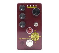 TISHITA Audio Processor Processeur Audio Guitare Pédale d'Effets Modulateur Protection Interne Renforcée Footswitch Réactif Réglages Multiples à Boutons, COMPASS DRIVE