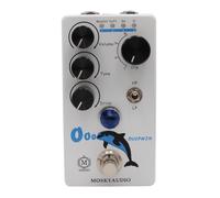 TISHITA Audio Processor Processeur Audio Guitare Pédale d'Effets Modulateur Protection Interne Renforcée Footswitch Réactif Réglages Multiples à Boutons, DOLPHIN