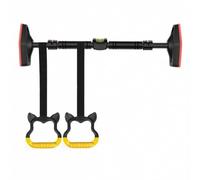 TISHITA Barre Traction à Domicile avec Embouts en et Mousse Confortable pour Exercices Tirage et Étirements Verticaux pour Utilisation Quotidienne, 96-135cm, style to 4