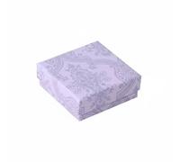 TISHITA Boîte à Bijoux Coffret Présentoir Étui à Structure Rigide avec Insert Éponge Papier Spécial et Carton Accès Facile Adaptée aux Cadeaux Expositions de Détail Organisation Quotidienne, 9x9x3cm
