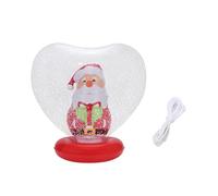 TISHITA Boule de Noël Gonflable Grand Ballon Ornement Jardin PVC Étanche Installation Facile Convient à Célébration Noël Pelouse Balcon, Père Noël