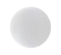TISHITA Boule En Polystyrène pour Créations de Mariage 250mm, blanc, 150 mm