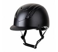 TISHITA Casque Protecteur d'Équitation à Visière Courte Coque Polyester Ajustement Personnalisé à l'Arrière pour École d'Équitation Randonnées Leçons Quotidiennes