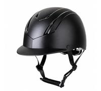 TISHITA Casque Protecteur d'Équitation à Visière Courte Coque Polyester Ajustement Personnalisé à l'Arrière pour École d'Équitation Randonnées Leçons Quotidiennes