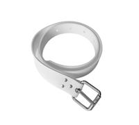 TISHITA Ceinture de Plombage de Plongée Ceinture de Lest Sangle de Poids Ceinture Sous-marine Boucle à Tige 8 Mm à Déclenchement Instantané Tenue Sûre des, Blanc, 1.3 Mètre