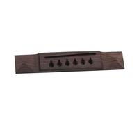 TISHITA Chevalet de Guitare En Bois En Forme de Pyramide, Plaque de Remplacement pour Guitare Acoustique, Pièce Détachée pour Guitare Classique, Cadeau, Décor, Bois de Rose