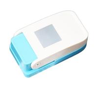 TISHITA Craft Hole Punch Perforateur Papier Formes Mini Outil Découpe Portable PP Adapté Aux Artistes Enfants Bureau Création de Cartes Décoration Intérieure, CarrÉ