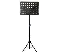 TISHITA de Musique Pliable Support Partition Partition Porte Feuilles Métal Robuste Réglable et Léger avec Trépied Large Convient aux Pratiques Répétitions Spectacles Déplacements