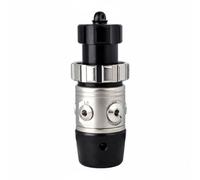 TISHITA Détendeur de Plongée Étage Régulateur Piston Acier Inoxydable Conception Compacte Non Équilibrée Réduction de Pression Stable Entretien Réduit Adapté, Plongée sous-Marine, DIN, Piston
