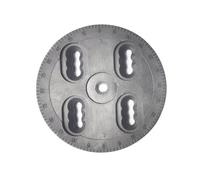 TISHITA Disque Jeu Vis Compact Conception Plate Circulaire, Disque Fixation, Ensemble Disques Fixation, Snowboarurs, L-