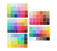 TISHITA Ensemble de 5 Perles à Repasser, Fournitures Artistiques, Perles à Repasser pour Adultes et Enfants