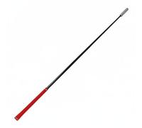 TISHITA Entraîneur de Swing de Golf Bâton d'exercice Bâton d'Entraînement Outil d'Alignement en Caoutchouc et Acier pour Travailler Le Rythme et la Fluidité, Rouge