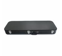 TISHITA Étui Guitare Électrique Rigide Boîtier Coffret Housse Coque Construction Renforcée pour Instrument Stabilisé et Arrondis Style Classique Adapté aux Répétitions Cours, Array, Noir