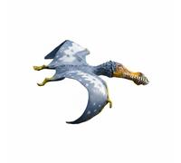 TISHITA Figurine Dinosaure Modèle Sculpté Réaliste Texture Naturelle PVC Mâchoire Articulée Dynamique Reproduction Animalier Peint Adapté aux Collectionneurs, Anhanguera Aux Ailes Déployées, 14.5cm