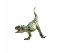 TISHITA Figurine Dinosaure Modèle Sculpté Réaliste Texture Naturelle PVC Mâchoire Articulée Dynamique Reproduction Animalier Peint Adapté aux Collectionneurs, Carnotaurus en Pleine Course, 16.5cm