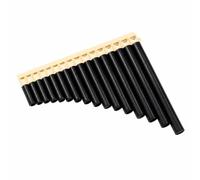 TISHITA Flûte Pan à 16 Tubes Léger Flûte Pastorale pr, Beige Brun
