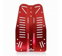 TISHITA Gilet de Flottabilité de Plongée Gilet Harnais Plaque Dorsale Stabilisateur Conception Ergonomique Épousant la Colonne et Passages de Sangle pour , Rouge