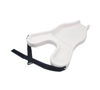 TISHITA Lavabo Portable pour Laver Les Cheveux, Bac à Shampoing, Cuvette avec Repose-nuque Ergonomique, En Polypropylène, pour Un Confort D'utilisation Op, Blanc