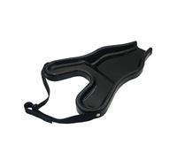 TISHITA Lavabo Portable pour Laver Les Cheveux, Bac à Shampoing, Cuvette avec Repose-nuque Ergonomique, En Polypropylène, pour Un Confort D'utilisation Op, Noir