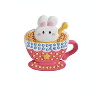TISHITA Loisirs Créatifs Enfant Kit Perles Mosaique Jeu Bricolage Assemblage Pressage Apprentissage Couleurs et Motricité Modèles Dessins Princesse Animaux en, Motif 21