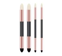 TISHITA Lot de 4 Stylos Estompeurs à Double Pointe, Lavables et Effaçables, pour Un Rendu Professionnel, et La Des Détails, Or rose