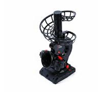 TISHITA Machine de Lancement de Baseball Lanceur Entraîneur Dispositif Automatique en Plastique avec Chemin en Hélice Multi-balles et Contrôle de et Angle