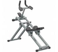 TISHITA Machine d'escalade Intérieure Appareil d'Entraînement Simulateur de Grimpeur Équipement de Fitness Cardio à Base Coulissante Châssis Métal Gris , Modèle Multifonctionnel avec Compteur