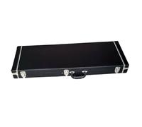TISHITA Mallette Électrique Portable avec Coque Protectrice Blindée pour Stockage Sécurisé et Transport Pratique pour Concert, Étui Rigide pour Guitare avec Finition Noire, Array, Noir