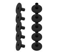 TISHITA Manchon de Cymbale Drum Hardware Stands Bague Entretoise et pour Support Batterie Plastique Épais Anti Déformation Réduit l'Ovalisation Adapté aux Batteurs Studios Scènes Écoles
