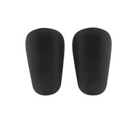 TISHITA Mini Protège-Tibia Football avec Insert EVA Plaque PP Solide Protection Jambe Contre Contusions Sensation Légère sous Chaussettes Suitable pour Jeunes, Array, Noir