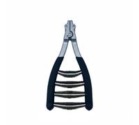 TISHITA Pince de Cordage Raquette Outil de Serrage Accessoire Pourcordage Double Rainure Résistance Supérieure Convient aux Professionnels Entretien d'Équipement, Noir