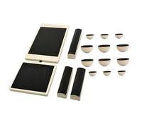 TISHITA Planche D'équilibre Multifonctionnelle en Bois Antidérapant, Idéale pour Les Exercices Physiques à Domicile et Les Danseurs de Ballet, Style B