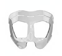 TISHITA Protège-Nez et Visage pour Sport en Polycarbonate avec Ouverture Visuelle Claire pour Basketball Entraînement Sécurisé et Compétition, Style to 1