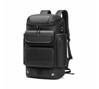 TISHITA Sac à Dos de Ordinateur Sac à Dos Cartable Valise Souple Grande Capacité Modulable Accès Facile Protection Éclaboussures Bretelles Courbées Adapté au, Édition Mode, Noir, Noir