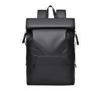 TISHITA Sac à Dos Léger pour Ordinateur Portable, Sac à Dos Multifonctionnel et avec Bretelles Ergonomiques, Fabriqué en Tissu Oxford, Convient Aux Ho, Noir