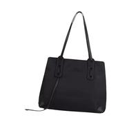 TISHITA Sac Bandoulière Femme avec Grands Compartiments, Sac à Main, Nylon Résistant, Déperlant, Idéal pour Le Travail, Les études et Les Sorties, Noir