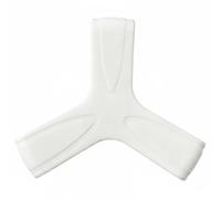 TISHITA Sangle Palme Nage Bandeau Silicone Antidérapant Ajustement Serré Résistance Usage Fréquent Rangement Aisé Adaptée Plongée Nage Activité Aquatique , Blanc , M