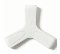 TISHITA Sangle Palme Nage Bandeau Silicone Antidérapant Ajustement Serré Résistance Usage Fréquent Rangement Aisé Adaptée Plongée Nage Activité Aquatique , Blanc , XL