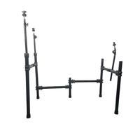 TISHITA Support de Batterie Électronique Support Rack Cadre Trépied en Fer Solide Repliable pour Maintien des Modules et Pads Convient aux Studios Événements d'Enregistrement