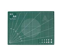 TISHITA Tapis de Découpe Autocicatrisant Double Face Grille de Mesure En PVC pour Tailleurs Quilteurs Artistes 30cmx22cmx0.3cm Adapté Aux Projets Text, Vert