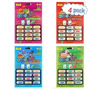 TiSkying Magic Grow Capsules de Plus en Plus dans leau Jouets danimaux Jouets de cognition de bébé Jouet éducatif précoce - 4PCS