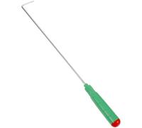 Tisonnier à Feu Long en Acier Inoxydable Poignée Ergonomique | Contrôle Plus Sûr des Braises, Repositionnement du Charbon, Surface Lisse, pour Foyer et Brûleur