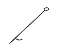 Tisonnier en acier peint noir Somagic