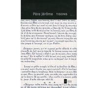 Tisons - Père Jérôme - Ad Solem - broché - Essai
