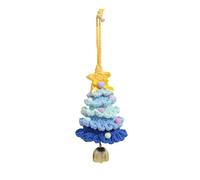 Tissage artisanal pour sapin de Noël, décoration en fil doux, décoration pour maison, terrasse, arbre de Noël orienté vers la famille, F, One Size