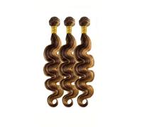 Tissage brésilien Remy Body Wave double trame P4/27, mèches de 40 à 76 cm, 1 ou 3 lots Quick Weave(18 20 22)