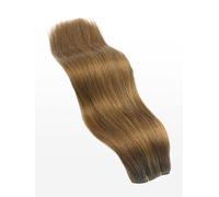 Tissage en cheveux naturels - 100g - 50cm - qualité du luxe professionnel - 12 brun clair doré