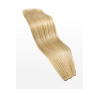 Tissage en cheveux naturels - 100g - 60cm - qualité du luxe professionnel - 140 blond doré dimensionnel