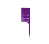 Tissage professionnel, mèches, balayage, peigne à cheveux, outil de coiffage for coloration en salon, sectionnement(PURPLE)